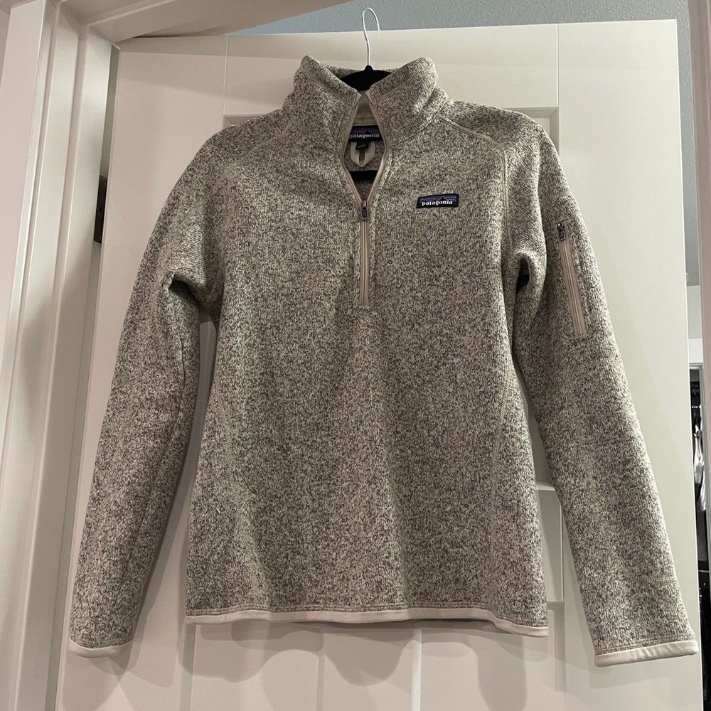 Patagonia Better Sweater 1/4 Zip in Pelican